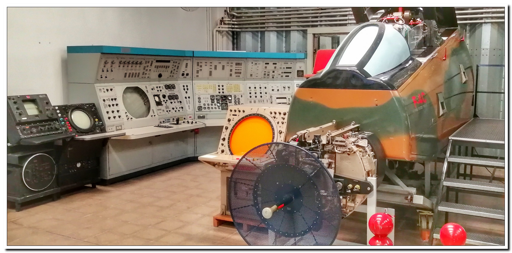 Simulador de vuelo - Museo del Aire de CuatroVientos