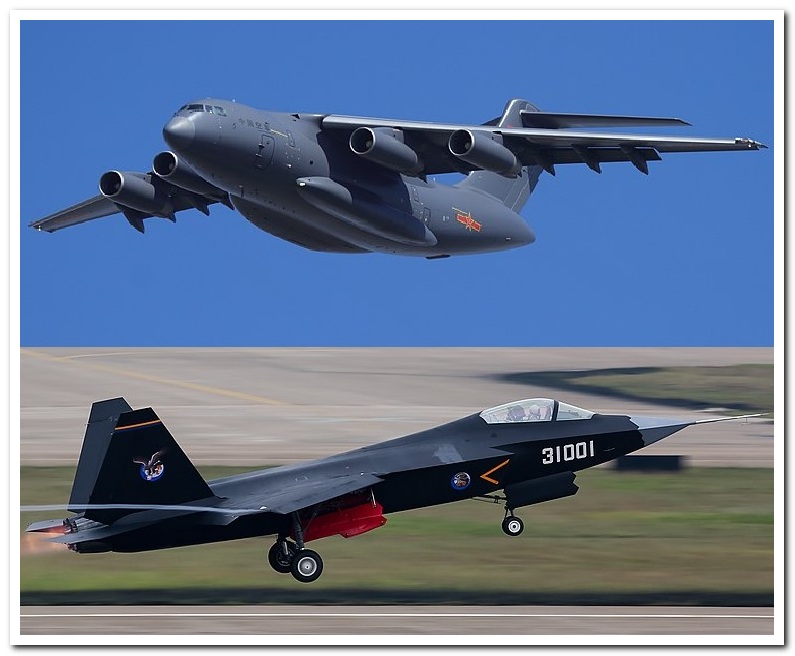 Y-20 y J-31